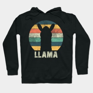 Retro Llama Hoodie